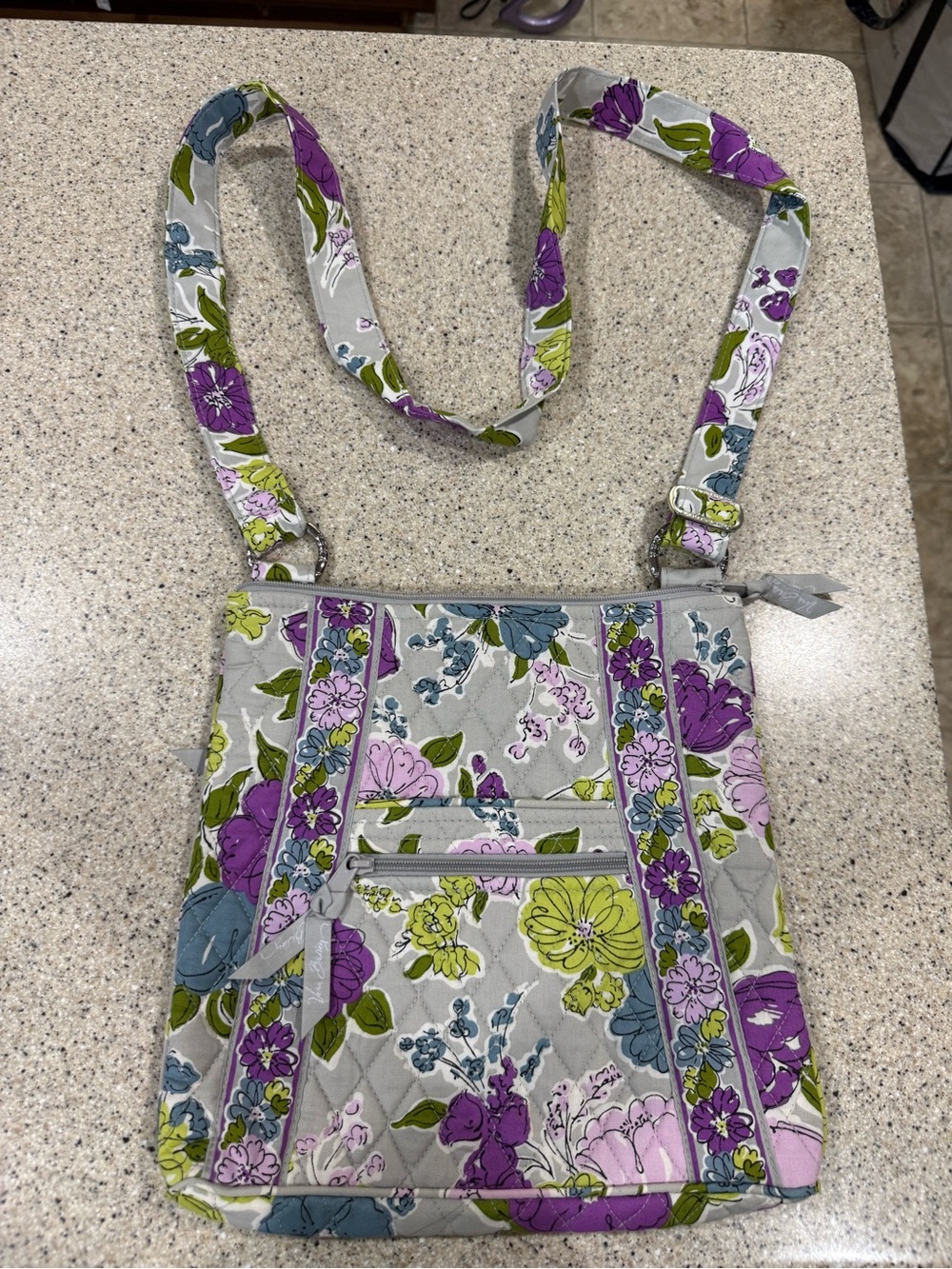 Vera Bradley Crossbody Hipster Bag (Watercolor)